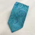 Diseño italiano de Paisley Jacquard Oem de calidad superior para corbata de lujo 100% seda